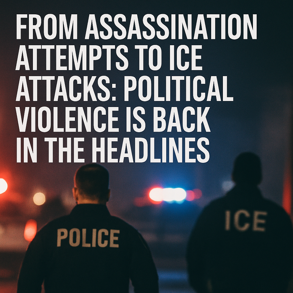 From Assassination Attempts to ICE Attacks: Political Violence Is Back in the Headlines